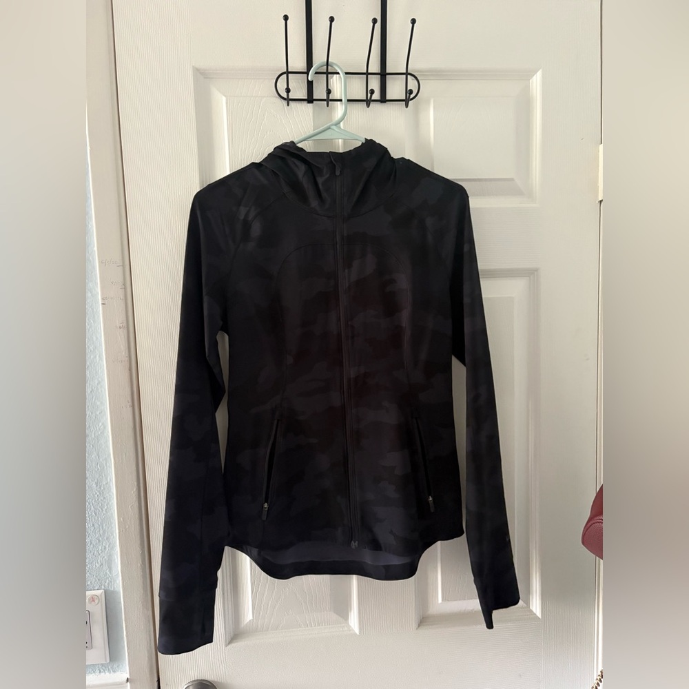 Lululemon Black Camo Jacket